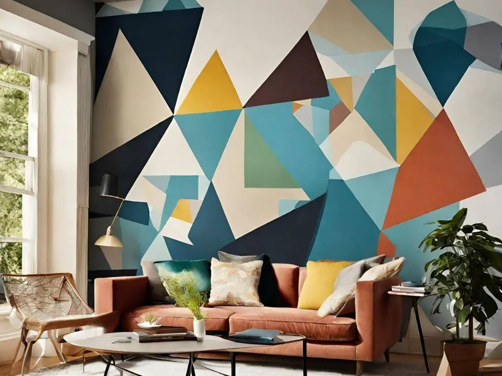 20 Maneiras De Decorar As Paredes Da Casa Com Geometria Receita