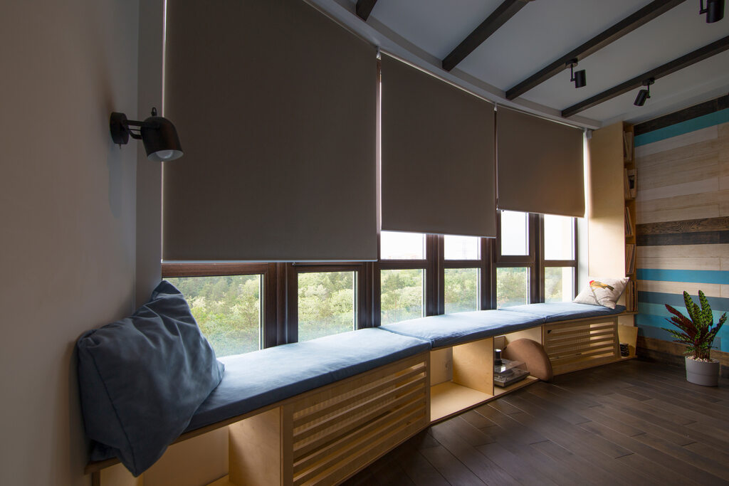 tipos de cortinas: painel