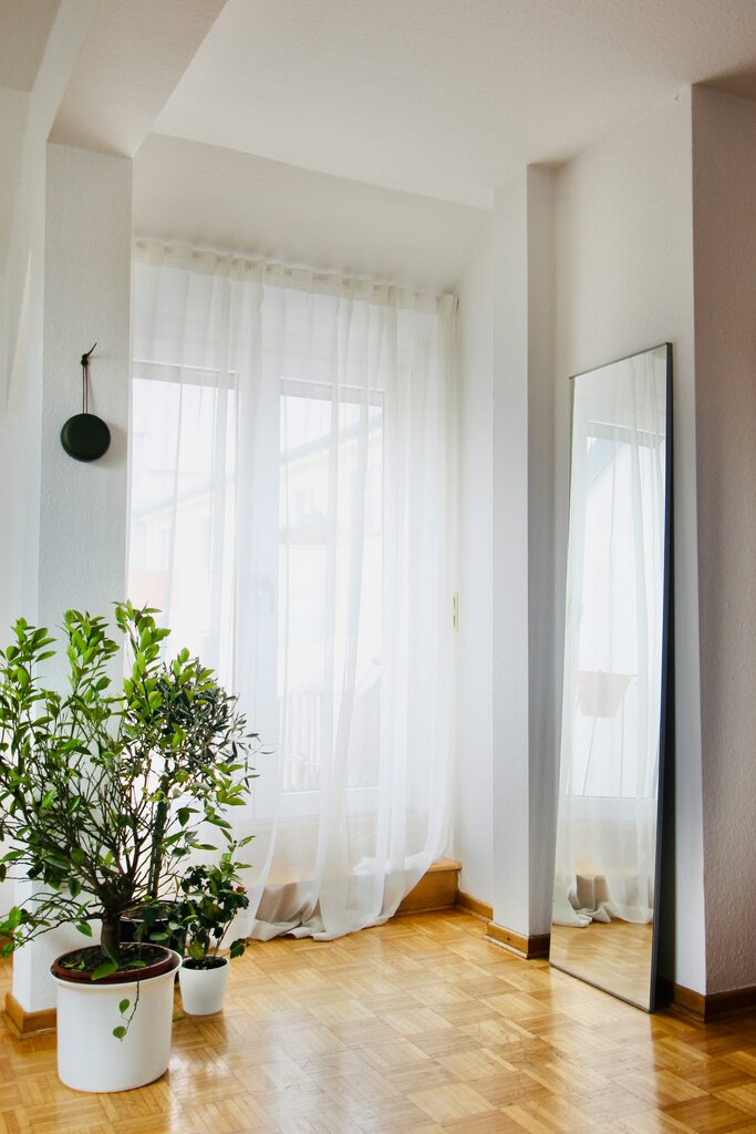 tipos de cortinas: varão