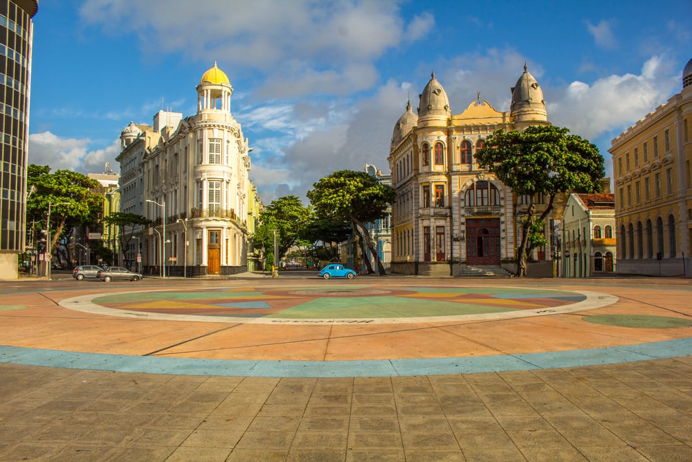 O que fazer em Recife, vista do Marco Zero