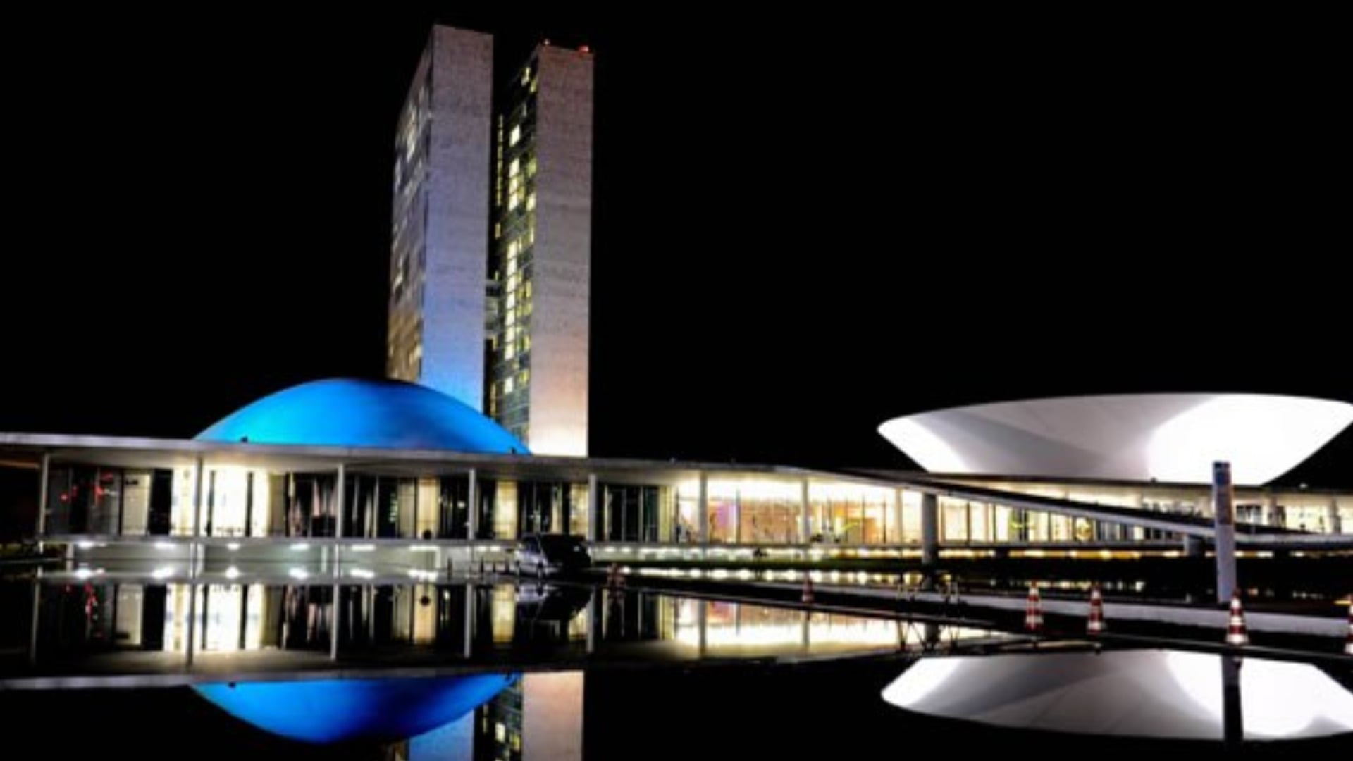 paisagem do congresso nacional de brasilia