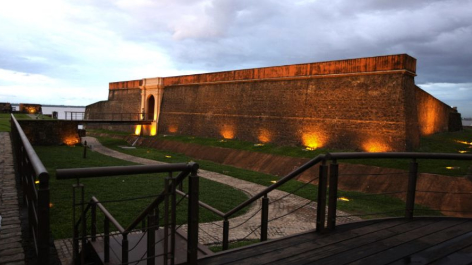 imagem do forte do presepio em belem