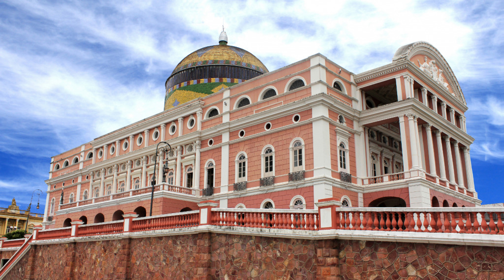 foto do teatro amazonas em manaus
